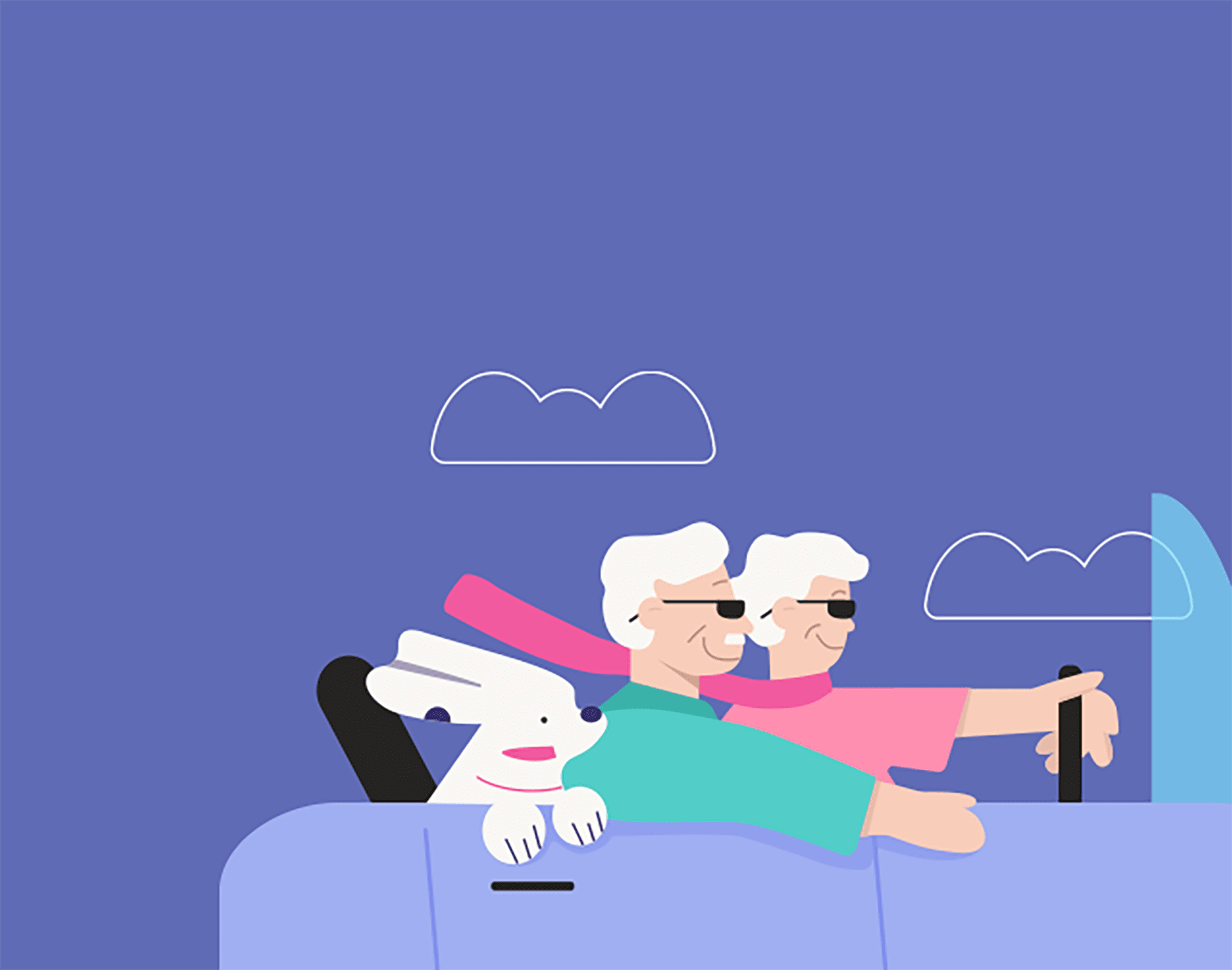 은퇴 일러스트 이미지