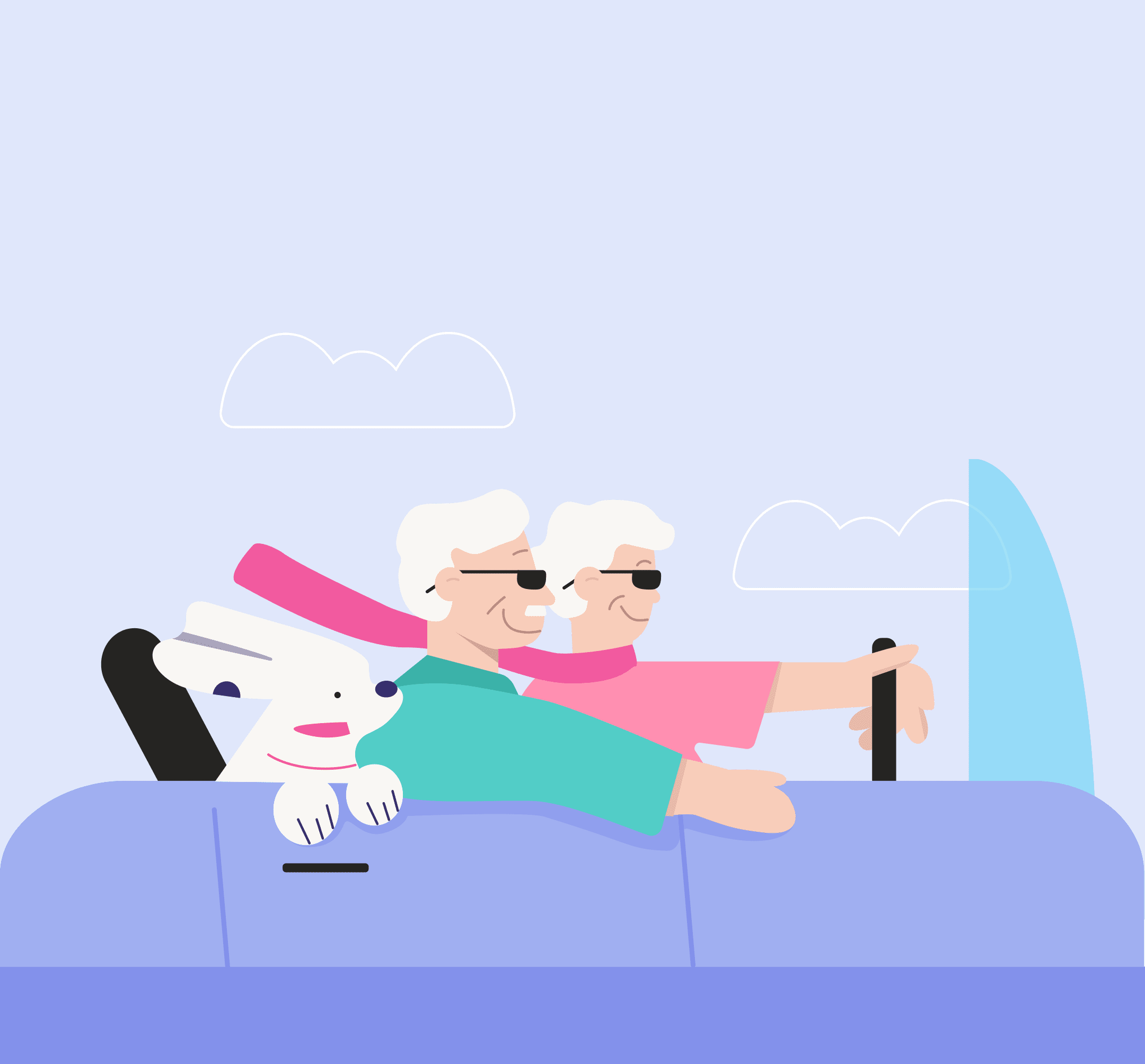 은퇴 일러스트 이미지